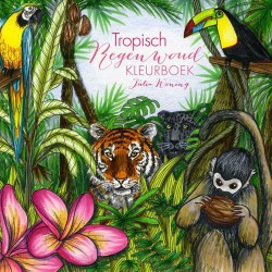 Tropisch regenwoud kleurboek