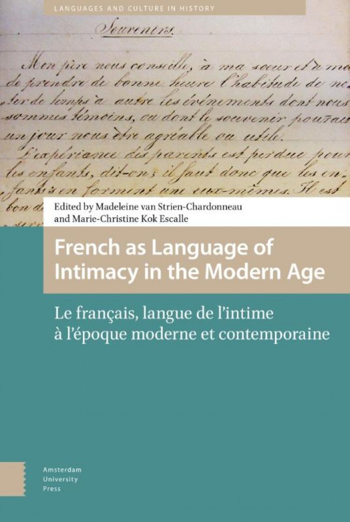 French as language of intimacy in the Modern Age