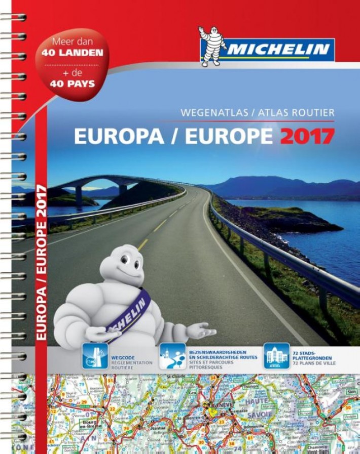 Atlas Michelin Europa 2017