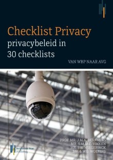 Checklist privacy: privacybeleid in 30 checklists