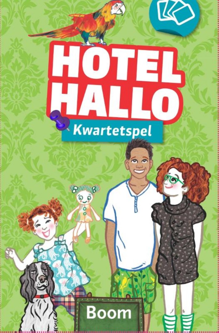 Hotel Hallo kwartet set van 3 &bullet; Hotel Hallo kwartetspel
