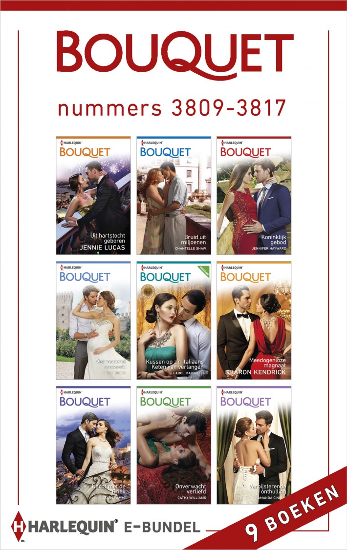 Bouquet e-bundel nummers 3809 - 3817 (9-in-1)