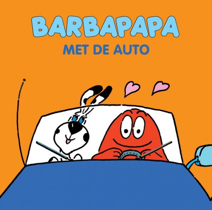 Navulset 5x Barbapapa auto mini