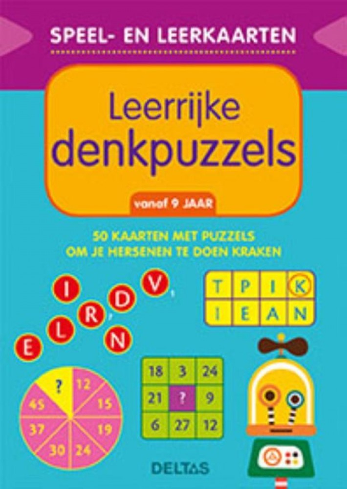 Speel- en leerkaarten - Leerrijke denkpuzzels (vanaf 9 jaar)