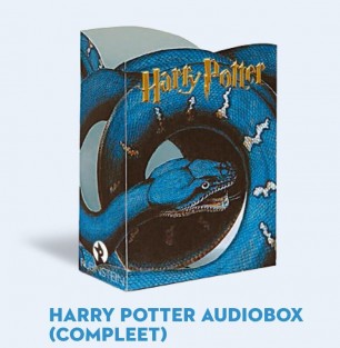 Harry Potter audiobox (compleet) • Harry Potter Monsterbook en 10 MP3-CD's