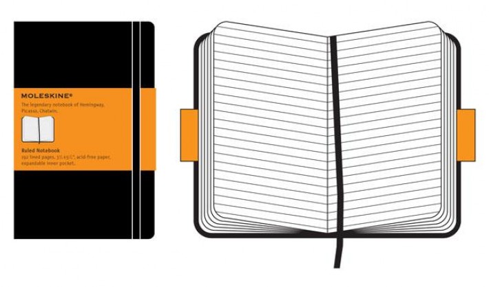 Moleskine Pocket Ruled Notebook