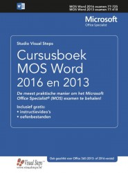 Cursusboek MOS Word 2013