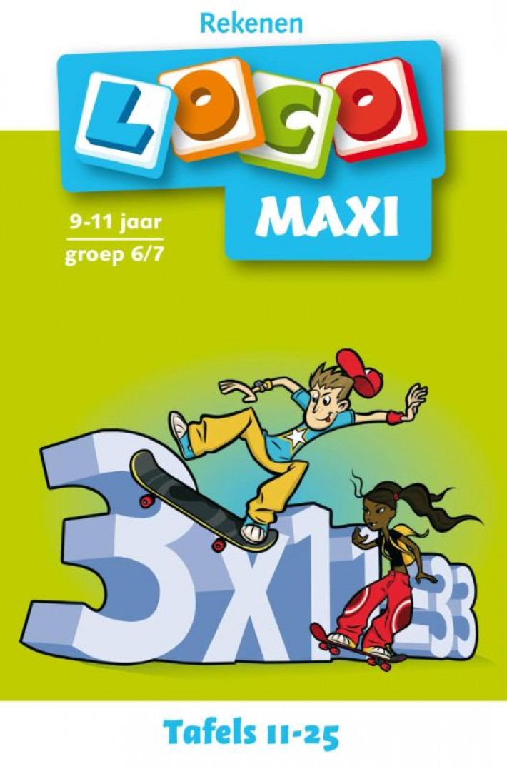 Maxi Loco • Loco maxi tafels 11-25