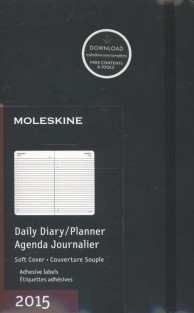 2015 Moleskine Large Daily Diary Soft