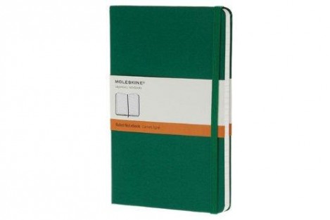 Moleskine Oxide Green Large Ruled Notebook Hard