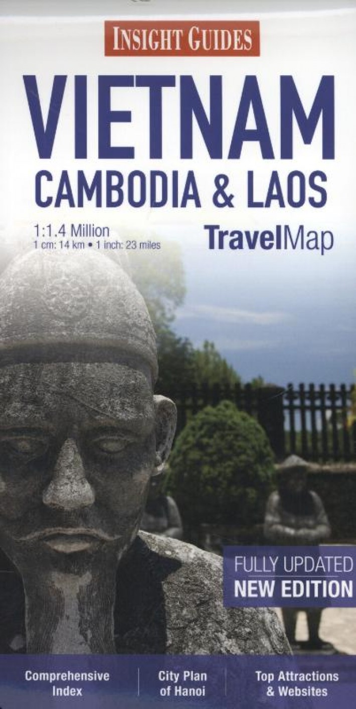 Insight Travel Map: Vietnam, Cambodia & Laos