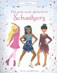 Grote mode stickerboek - Schaatsers