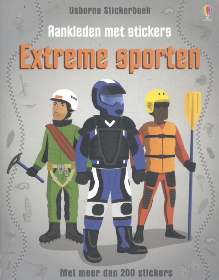 Aankleden met stickers - Extreme sporten
