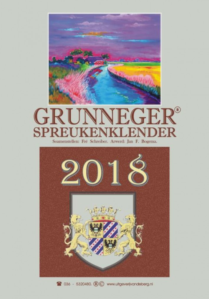 Grunneger spreukenklender 2018