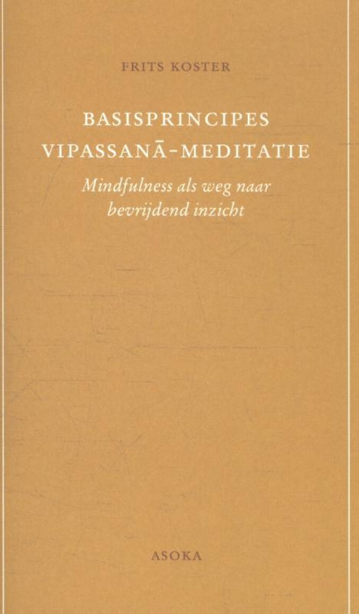 Basisprincipes Vipassana-meditatie