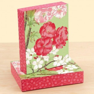 Japanese Cherry Blossoms Keepsake Box