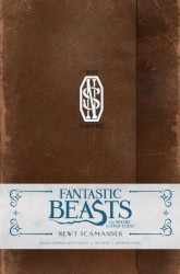 Fantastic Beasts Newt Scamander Hardcover Ruled Journal