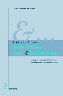 Tijdschrift voor Nederlandse Taal- en Letterkunde