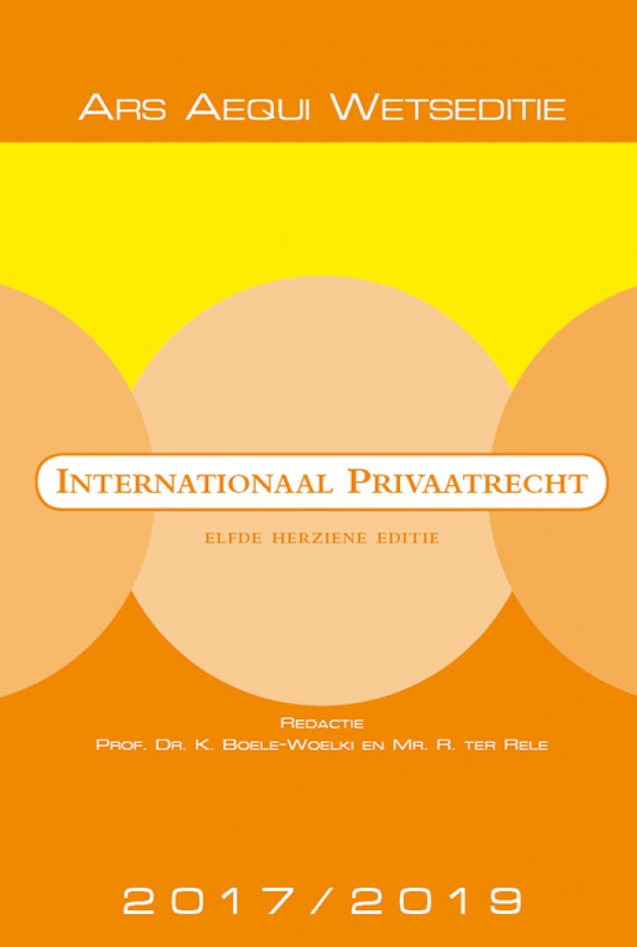 Internationaal privaatrecht 2017/2019