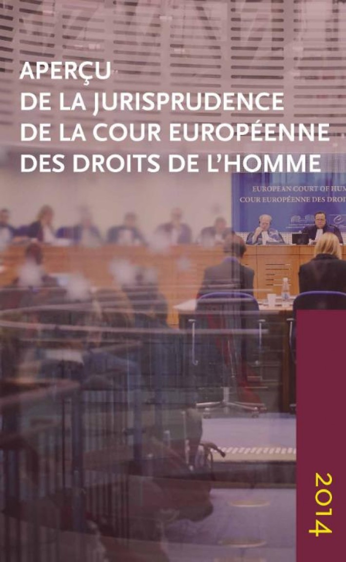 Aperçu de la jurisprudence de la Cour européenne des droits de l’homme 2014