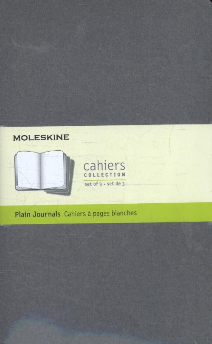 Moleskine Pebble Grey Plain Cahier Large Journal