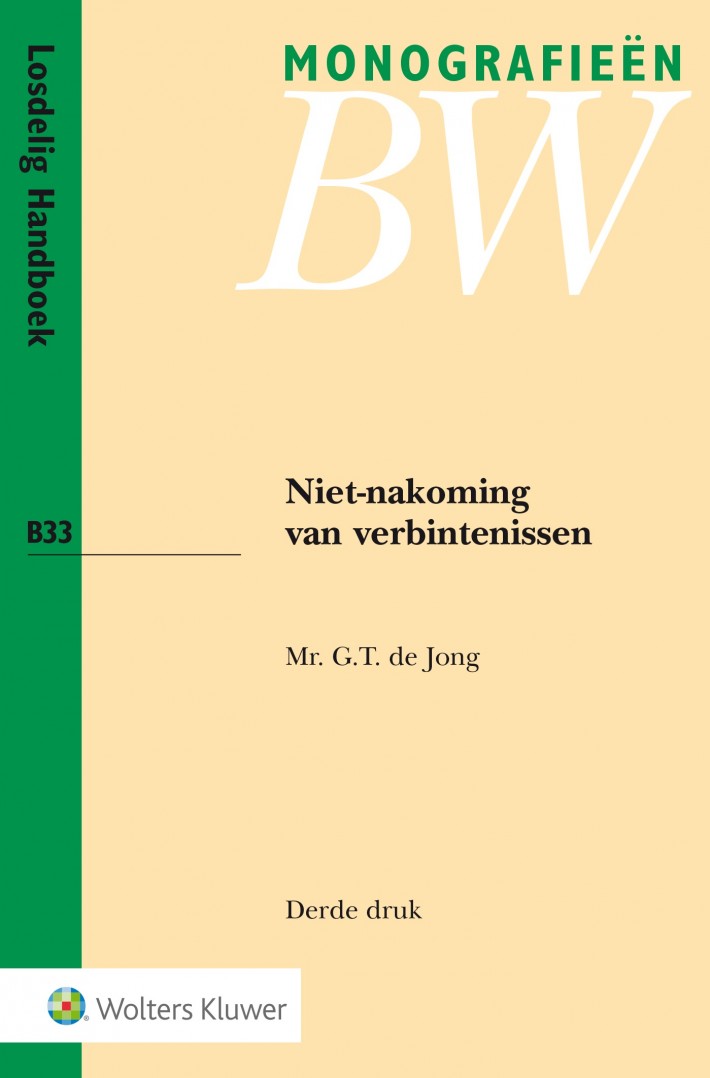 Niet-nakoming van verbintenissen