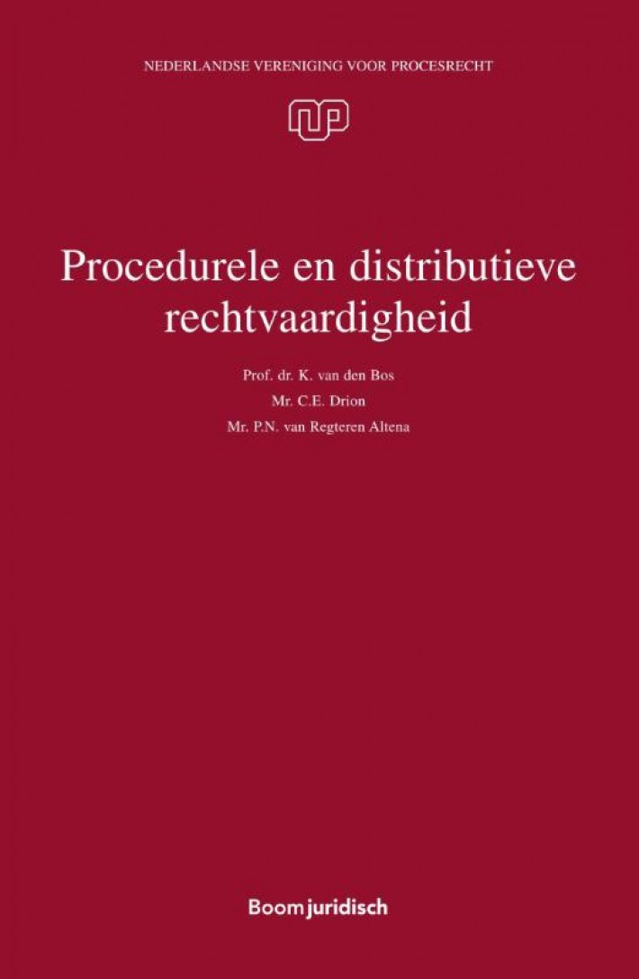 Procedurele en distributieve rechtvaardigheid