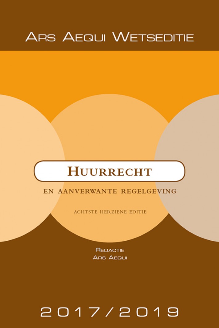 Huurrecht en aanverwante regelgeving