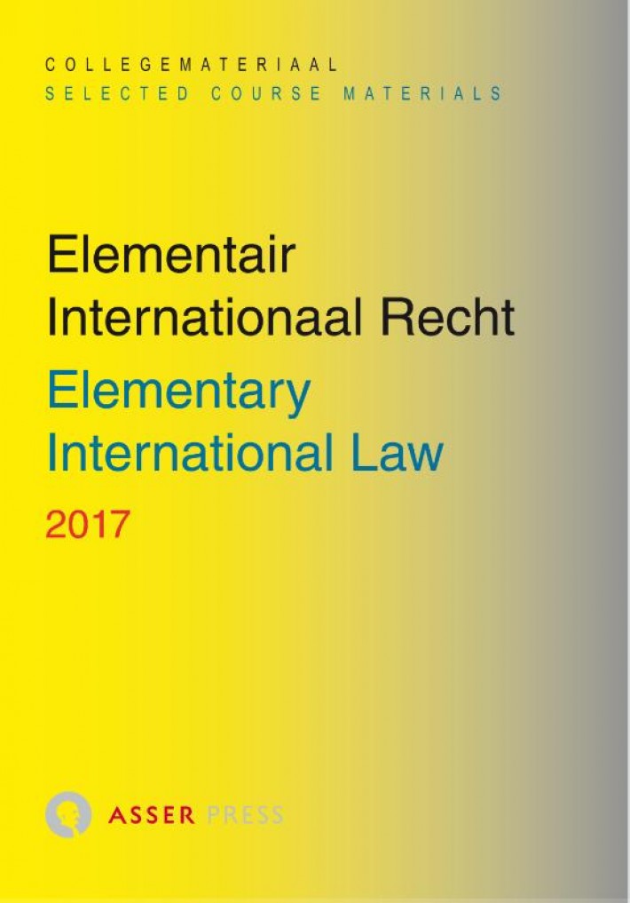 Elementair Internationaal Recht 2017/ Elementary International Law 2017