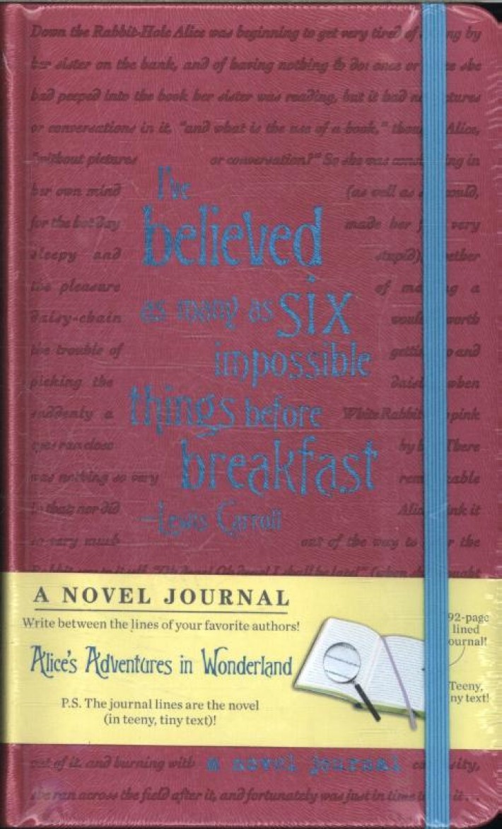Novel Journal: Alice's Adventures in Wonderland (Compact)