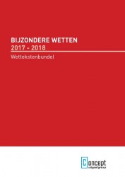 Bijzondere wetten 2017-2018