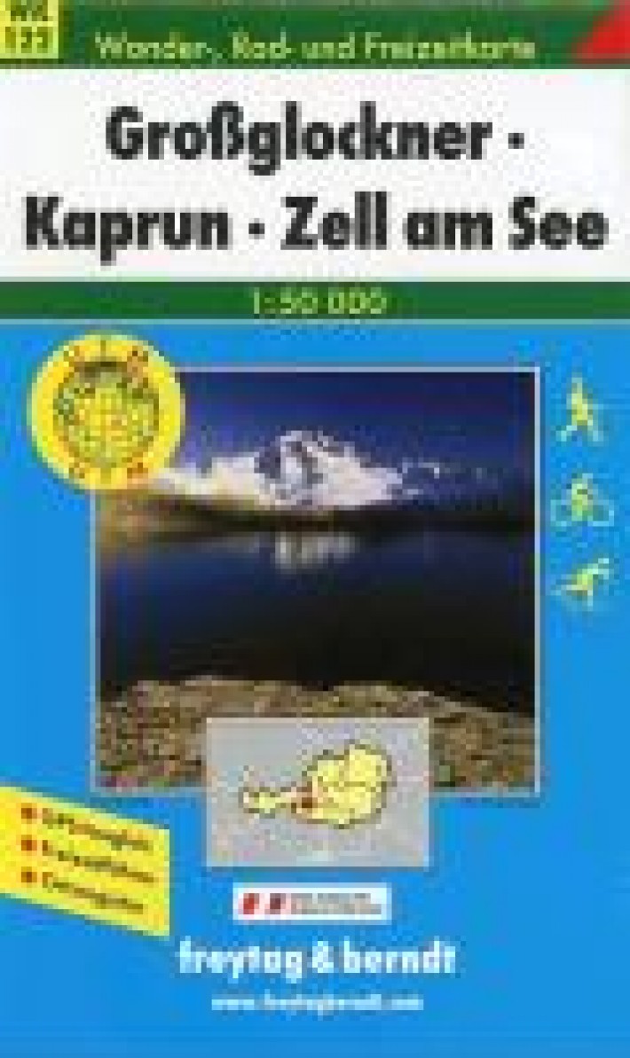 Grossglockner, Kaprun, Zell am See 1 : 50 000. WK 122