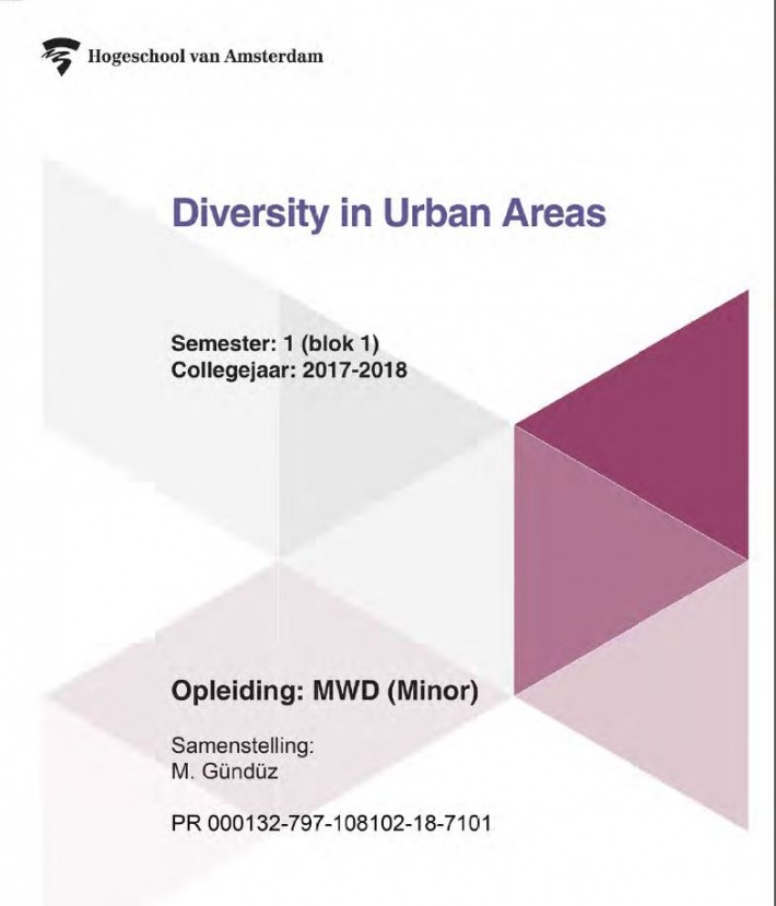 Diversity in Urban Areas