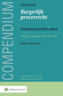 Compendium van het Burgerlijk procesrecht, Procederen in KEI-zaken