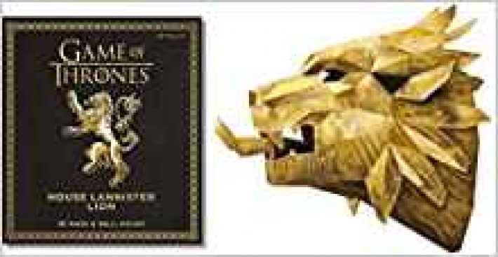 Game of Thrones Mask: House Lannister Lion
