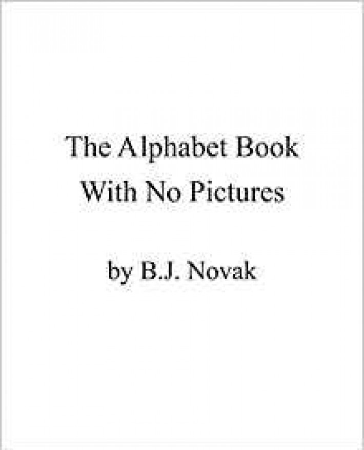 Alphabet Book With No Pictures