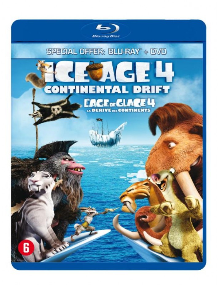 Ice Age 4 Continental Drift Blu-Ray /