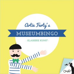 Artie Farty's museumbingo klassieke kunst • Artie Farty's museumbingo klassieke kunst (set van 5)