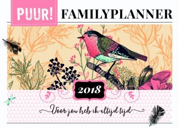 PUUR! Familyplanner 2018