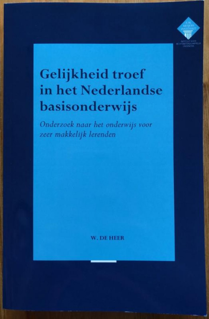 Gelijkheid troef in het Nederlandse basisonderwijs.