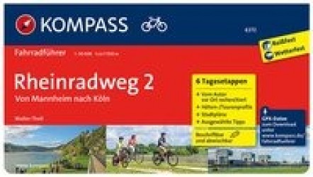 FF6272 Rheinradweg 2, Manheim bis Köln Kompass