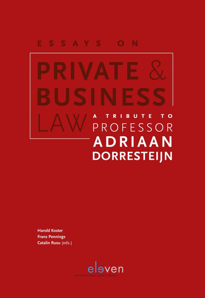 Essays on Private & Business Law • Essays on Private & Business Law