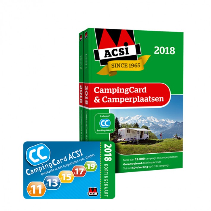 ACSI CampingCard & Camperplaatsen 2018