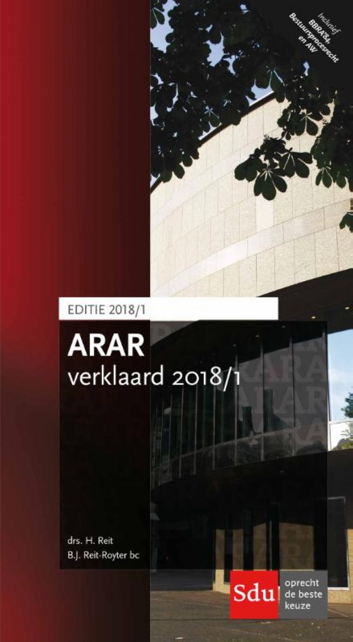 ARAR Verklaard 2018/1