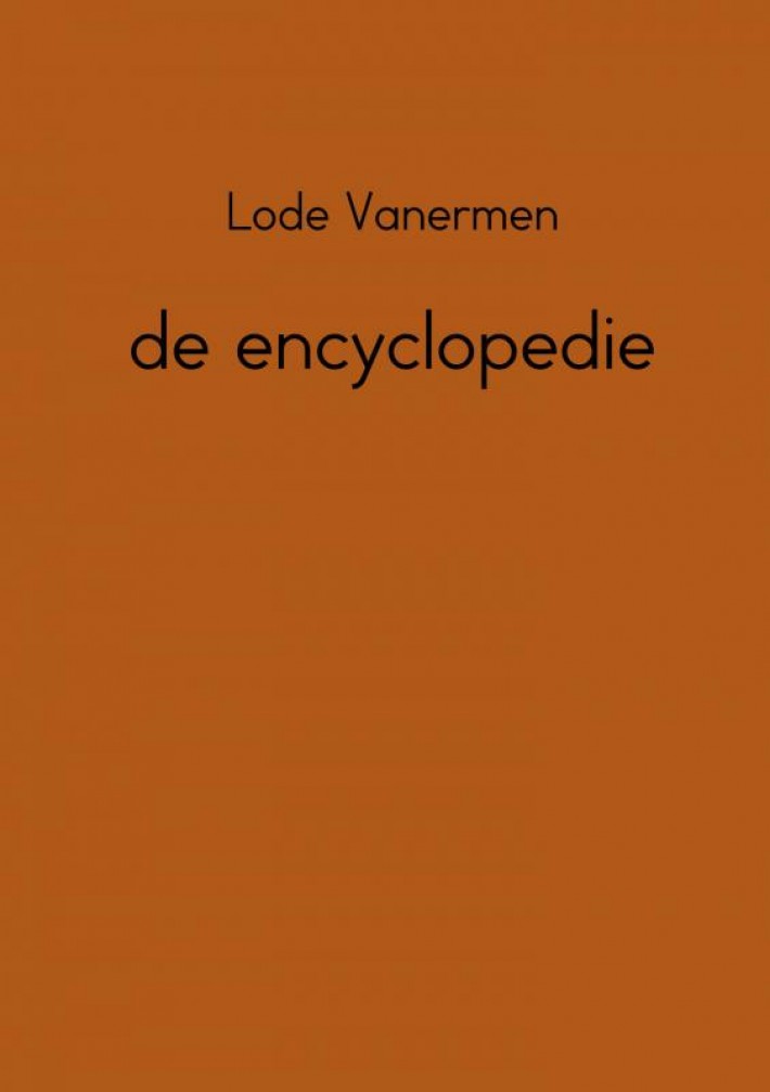 De encyclopedie