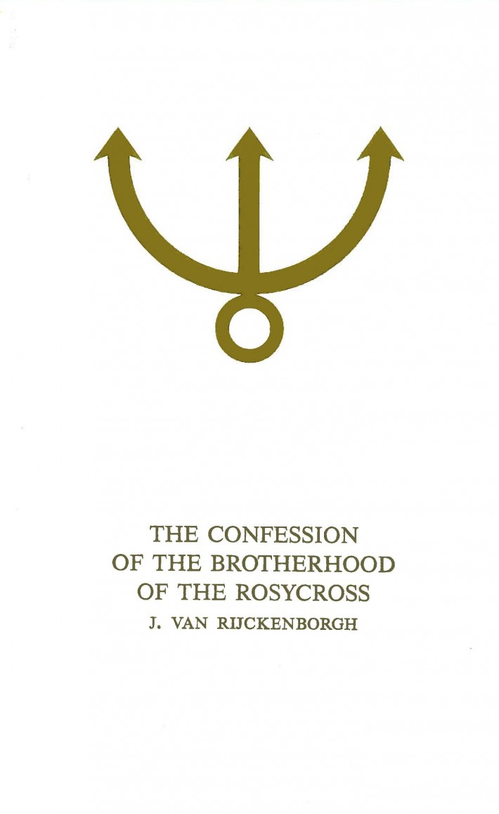 Confession of the brotherhood of the rosycross