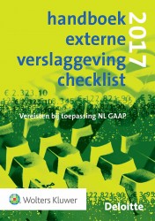 Handboek Externe Verslaggeving Checklist 2017