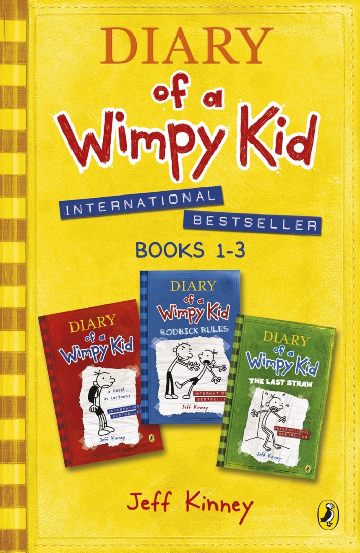 Bureau ISBN - Diary of a Wimpy Kid Collection: Books 1 - 3 - Diary of a ...