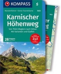 Karnischer Höhenweg, Von Thörl-Maglern nach Sillian, Mit Varianten und Gipfeln