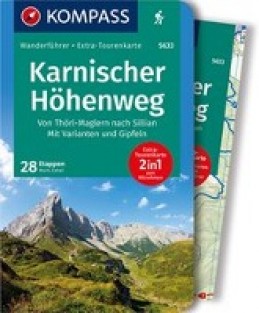 Karnischer Höhenweg, Von Thörl-Maglern nach Sillian, Mit Varianten und Gipfeln